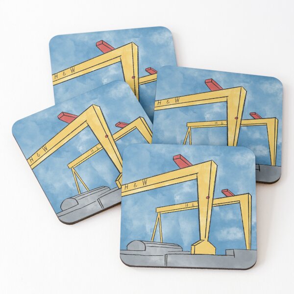 Item preview, Harland And Wolff | Belfast Cranes designed and sold by Colzo Art.
