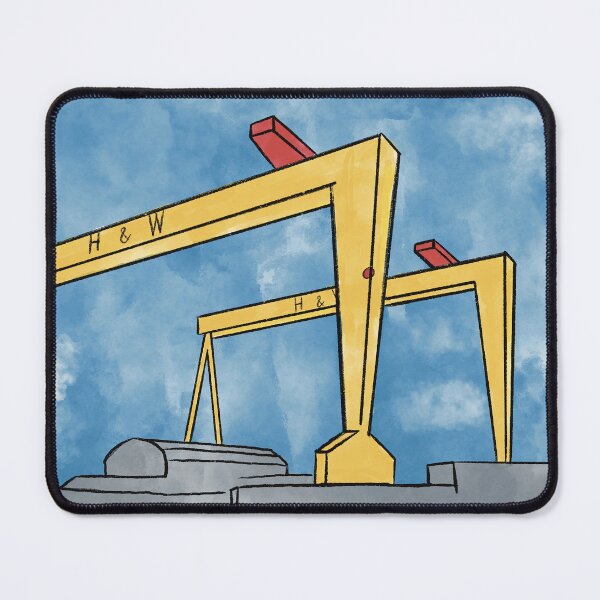 Item preview, Harland And Wolff | Belfast Cranes designed and sold by Colzo Art.