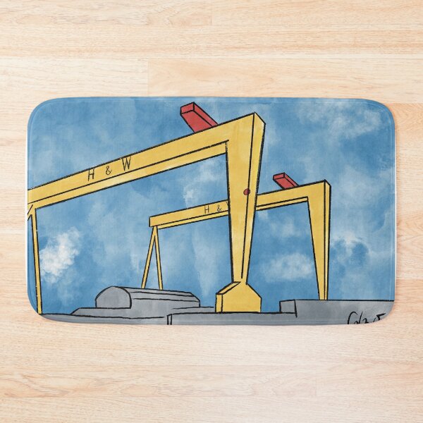 Item preview, Harland And Wolff | Belfast Cranes designed and sold by Colzo Art.