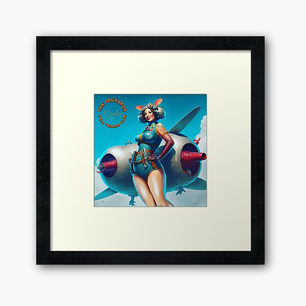 Latex Squadron by Tale Teller Club Orchestra Art by iServalan CDM Music Tracks and Book Illustrations  Framed Art Print