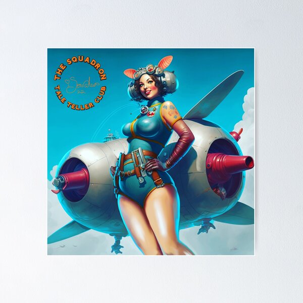 Latex Squadron by Tale Teller Club Orchestra Art by iServalan CDM Music Tracks and Book Illustrations Poster
