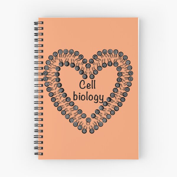 Item preview, Cell biology, orange background designed and sold by Osher-BioArt.