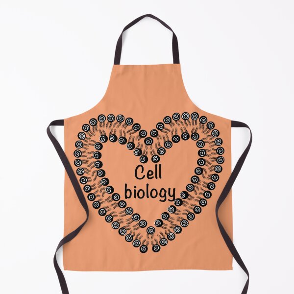 Item preview, Cell biology, orange background designed and sold by Osher-BioArt.