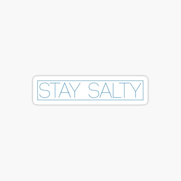 Salty Stickers Redbubble - beach good decal for beaches roblox