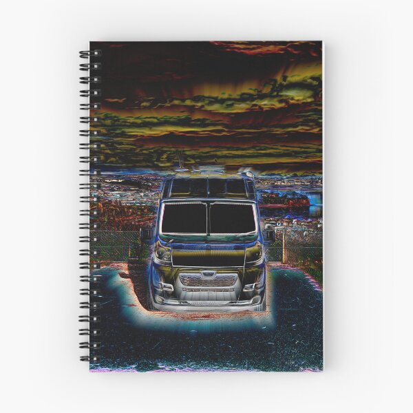 Item preview, Campervan Surreal Colourful Design with Brilliant Vivid Colours designed and sold by acceleratorhams.