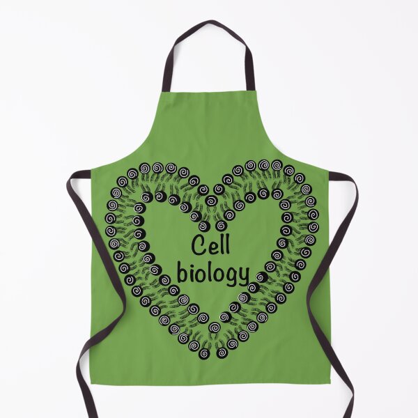 Item preview, Cell biology, green background designed and sold by Osher-BioArt.