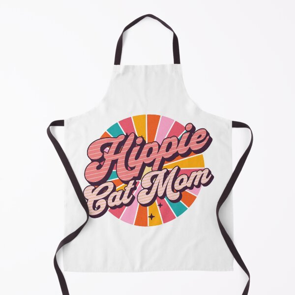 Item preview, Hippie Cat Mom - Christmas Gift Idea For Cat Moms - I Love My Cat designed and sold by AlanPhotoArt.
