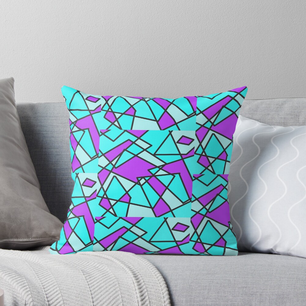 Item preview, Throw Pillow designed and sold by awsomepatterns.