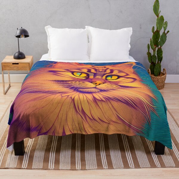Item preview, Siberian Cat - Modern digital art designed and sold by Ai-michiart.