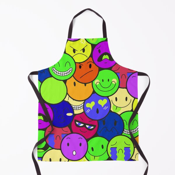 Item preview, Cute Emoji Faces | Happy Face | Angy Face - C3 designed and sold by Art-by-Geoff.