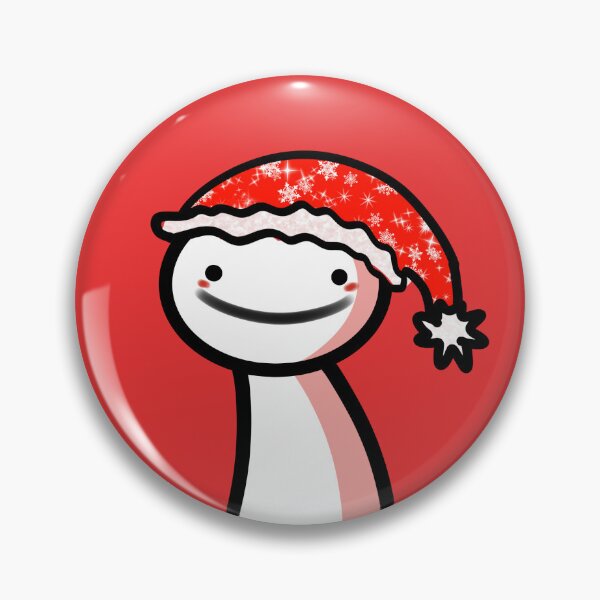 Item preview, Dream blob with Santa's hat designed and sold by Vixydraws.