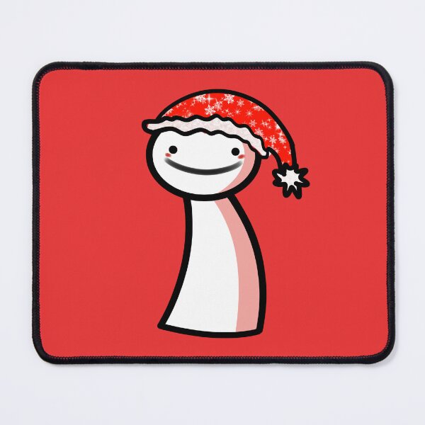 Item preview, Dream blob with Santa's hat designed and sold by Vixydraws.