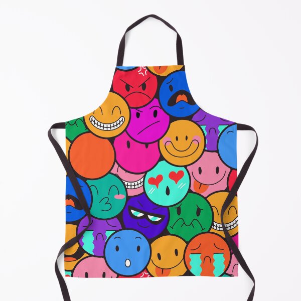 Item preview, Cute Emoji Faces | Happy Face | Angy Face - C4 designed and sold by Art-by-Geoff.
