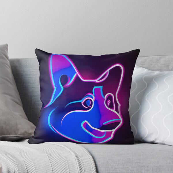 Item preview, Neon lit Corgi dog designed and sold by ASwissBear.