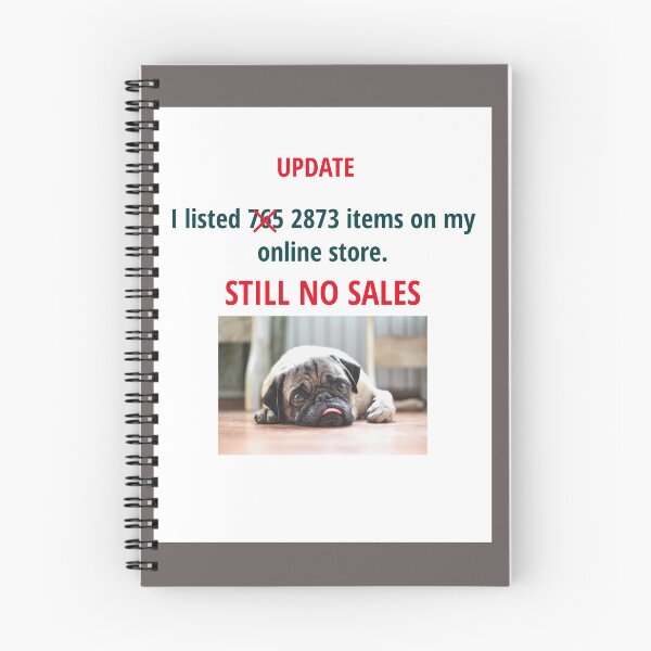 Item preview, STILL NO SALES ON MY STORE designed and sold by TechLaughs.