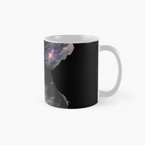Item preview, Fantasy Space Druid Rabbit Girl Paint Splash designed and sold by hourglassAI.
