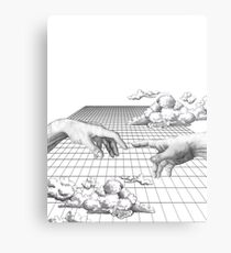 The Creation of Creating Metal Print
