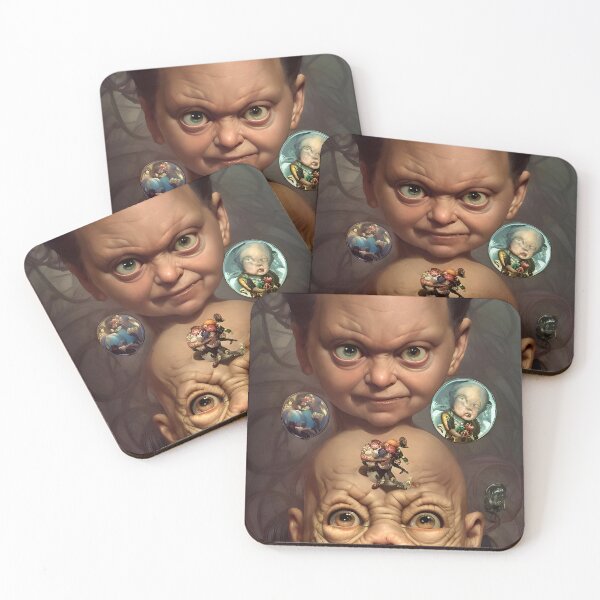 Item preview, The Two Faces of Insanity designed and sold by weirdbear.