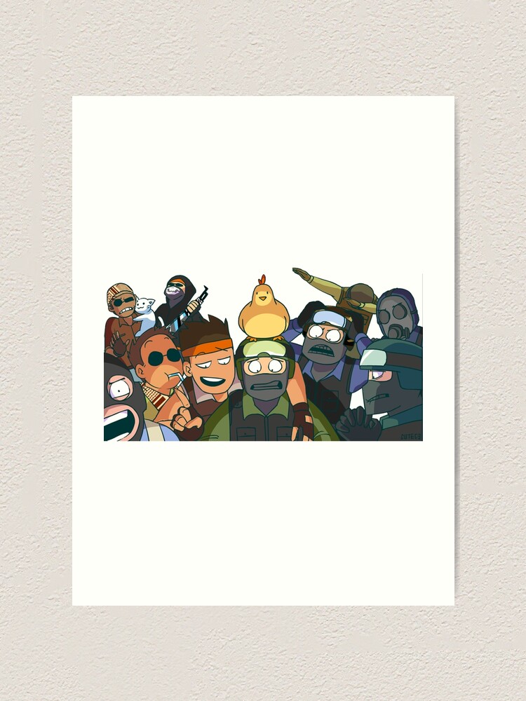 Cs Go Funny Art Prints for Sale