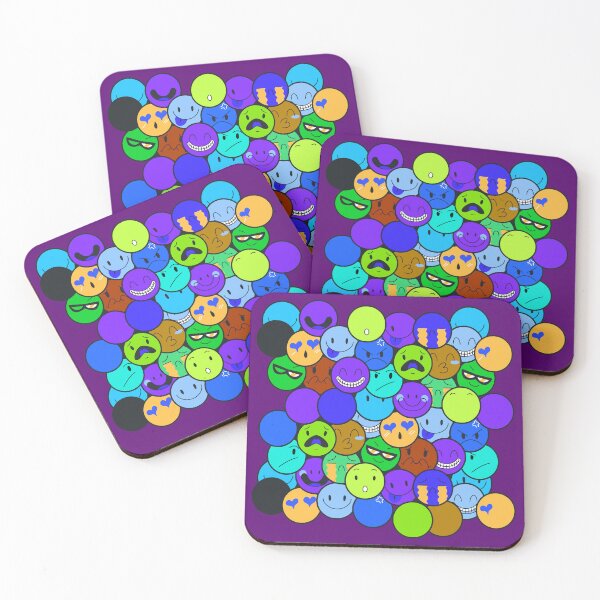 Item preview, Cute Emoji Faces | Happy Face | Angy Face - C6 designed and sold by Art-by-Geoff.