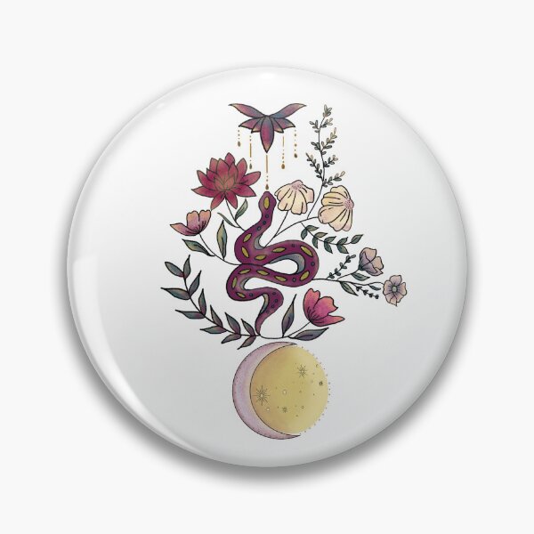 Item preview, Floral Snake  designed and sold by Old Urban Farmhouse Design Studio.