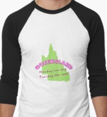 Queensland Men's Baseball ¾ T-Shirt