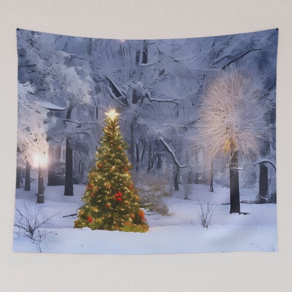 Item preview, Christmas Tree in the Forest designed and sold by jrk123.