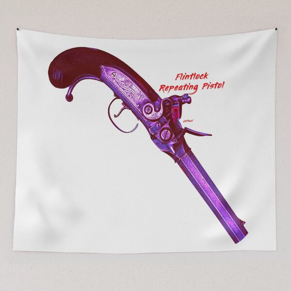 Item preview, Flintlock Repeating Pistol - dePace' designed and sold by mrpropcake.