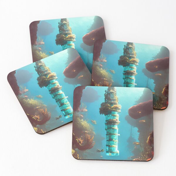 Item preview, Underwater Glass Castle designed and sold by BrightC.