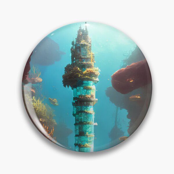 Item preview, Underwater Glass Castle designed and sold by BrightC.