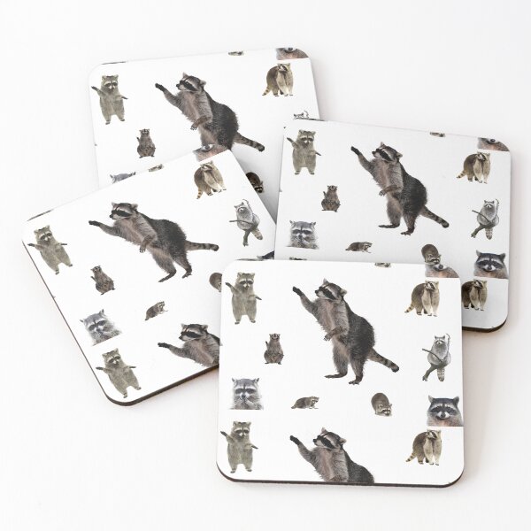Item preview, Raccoon - Trash Panda - Sticker Set designed and sold by bpdandchill.