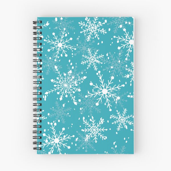 Artikelvorschau, Fallendes Schneeflocken-Aqua-Blau entworfen und verkauft von creativebeeshop.