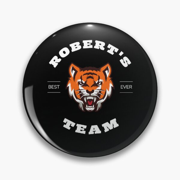 Item preview, ROBERT NAME: ROBERT'S TEAM TIGER DESIGN. designed and sold by AlexRelax.