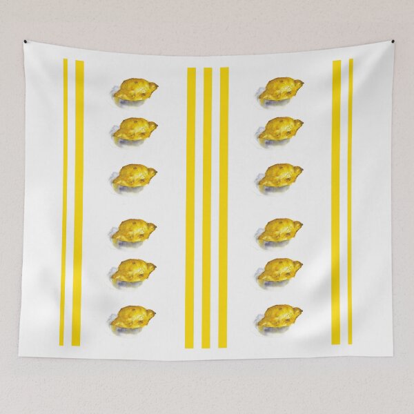 Item preview, Lemony stripes designed and sold by AnnKlv.