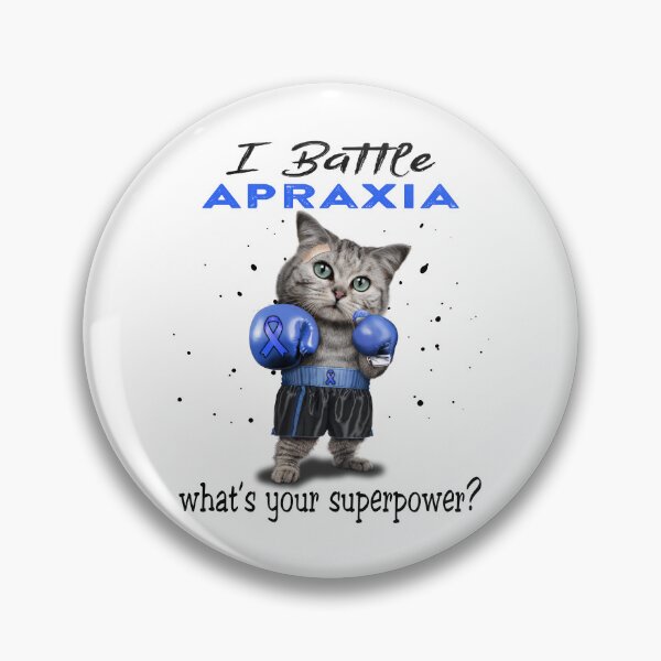 Item preview, Apraxia Warrior - I Battle Apraxia What Is Your Superpower? designed and sold by Jennpak.