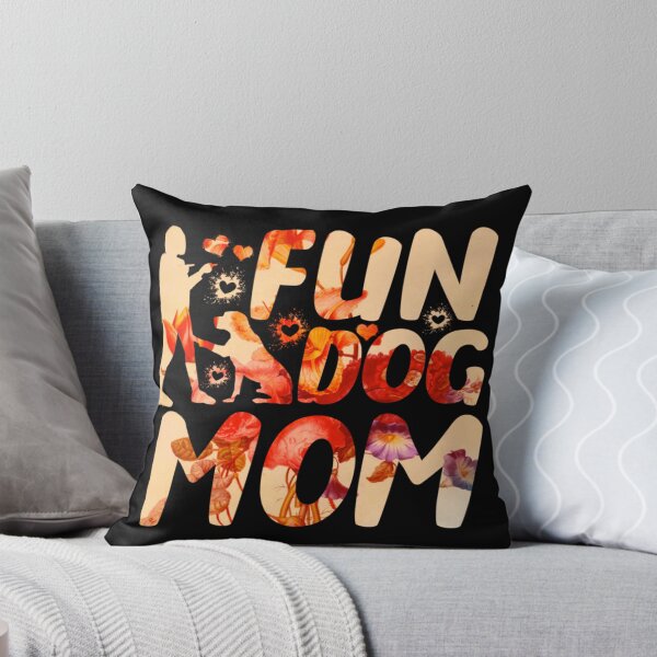 Item preview, Fun Dog Mom Floral Graphic designed and sold by PetSafari.