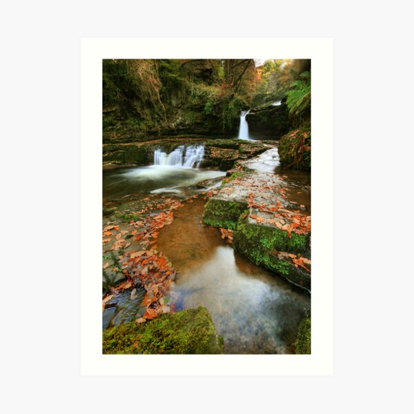 Mystic Pools: South Wales Art Print