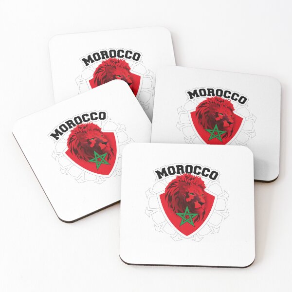 Item preview, Atlas red Lion of Morocco team designed and sold by akartaws.