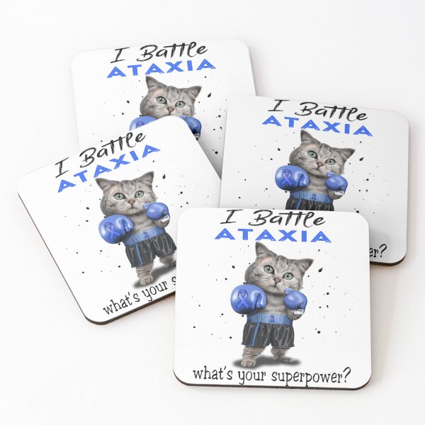 Item preview, Ataxia Warrior - I Battle Ataxia What Is Your Superpower? designed and sold by Jennpak.