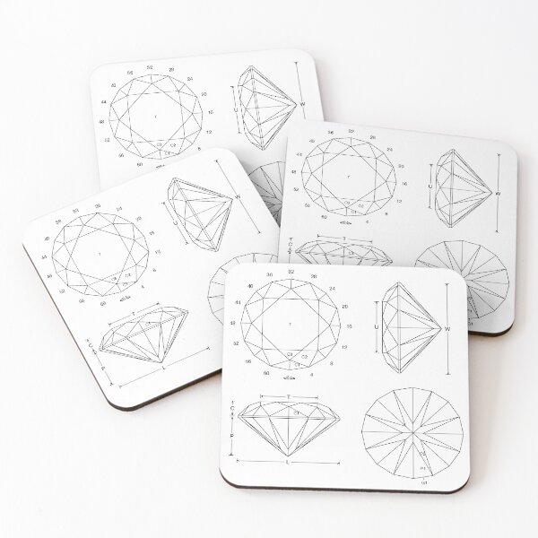 Item preview, Brilliant Facet Diagram designed and sold by Cbusch.