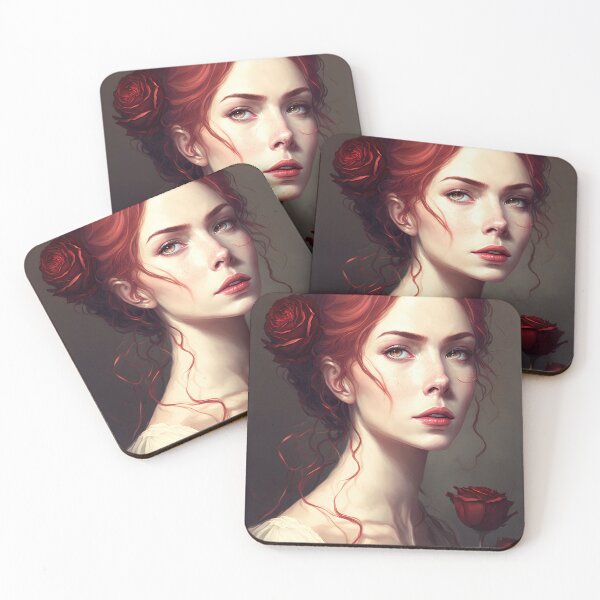 Item preview, As Red As Roses designed and sold by Soria Moria.