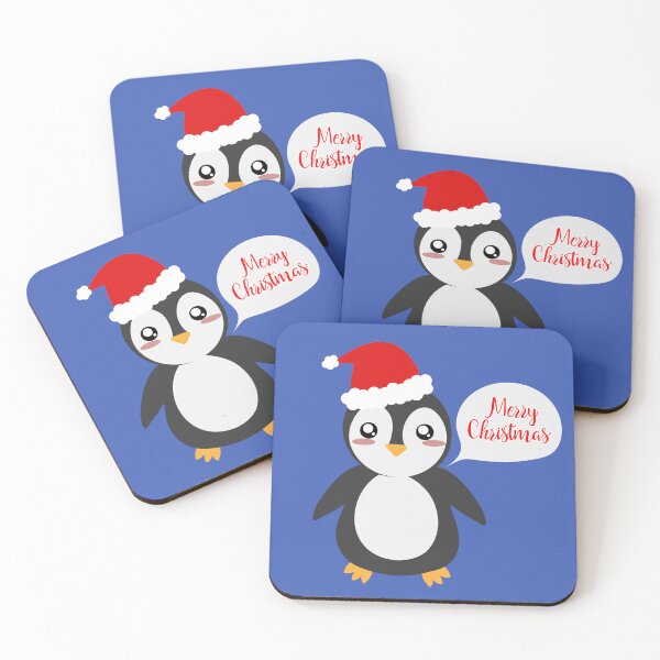Item preview,  cute penguin with christmas hat designed and sold by yessebel.