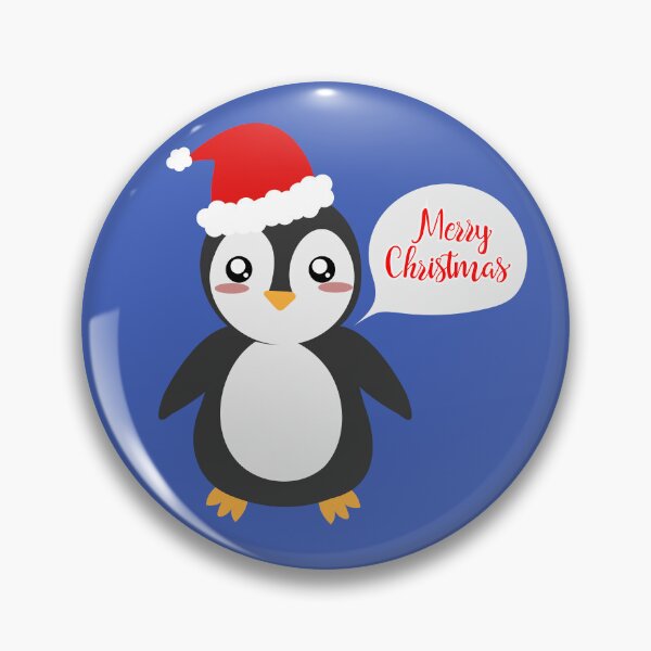 Item preview,  cute penguin with christmas hat designed and sold by yessebel.