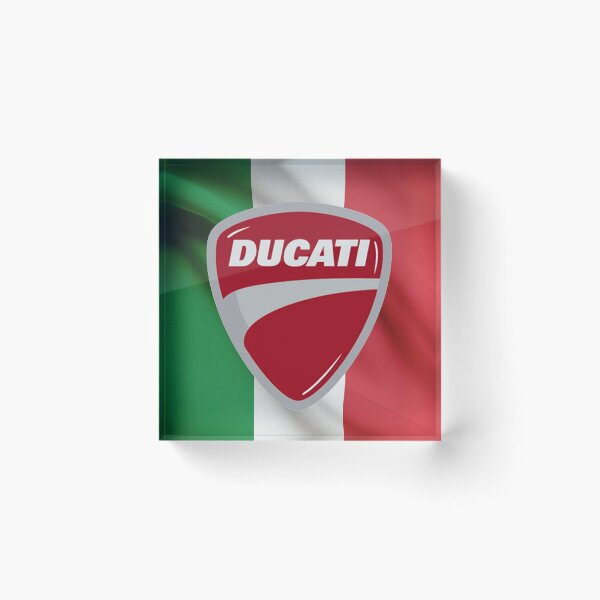 Item preview, Italian Flag Ducati Badge designed and sold by ianearthcore.