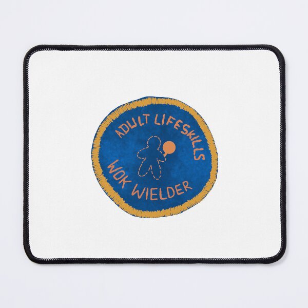 Item preview, Adult Life Skills Wok Wielder Dan Lewis Badge designed and sold by samanthagarrett.