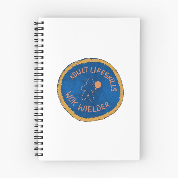 Item preview, Adult Life Skills Wok Wielder Dan Lewis Badge designed and sold by samanthagarrett.