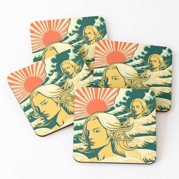 Item preview, Japanese Surfers designed and sold by Arthoughts.
