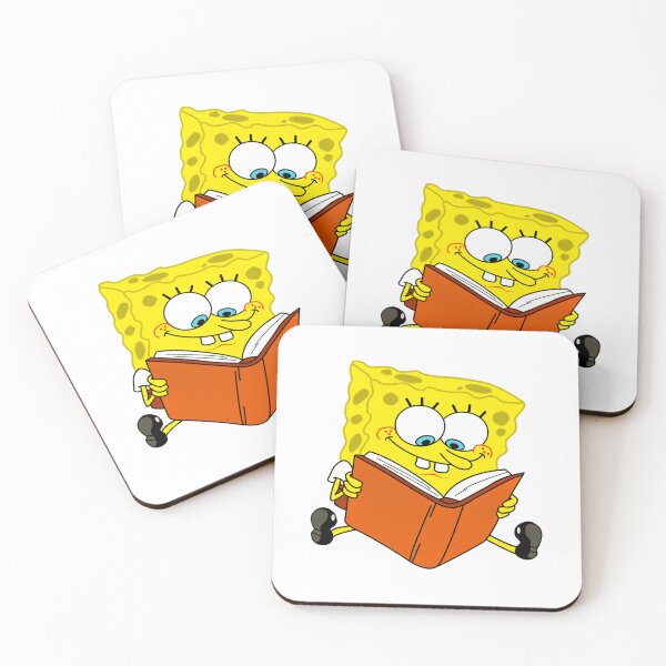 Item preview, spongebob reading  designed and sold by Jacob ARTS.