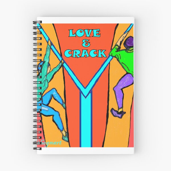 Item preview, Love and Crack Trad Climbing designed and sold by sendthegnart.