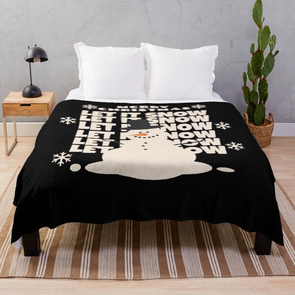 Item preview, Let It Snow Snowman designed and sold by OverbeeDesigns.